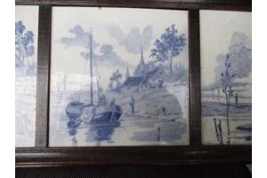 Delftse Steentjes in blauw