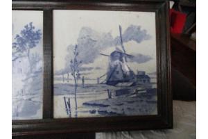 Delftse Steentjes in blauw