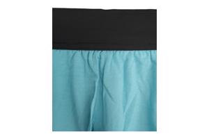 Metrofive mini rok met laagjes van kant turquoise L/XL