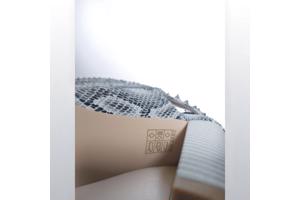 Enkellaarsjes met open hiel grijs 39