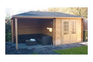 NIEUW Tuinhuis Blokhut 2525Z