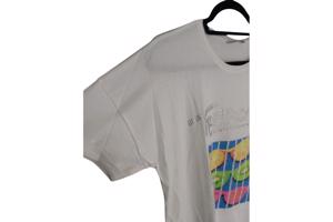 Shirt jurk Tropical fruit wit S