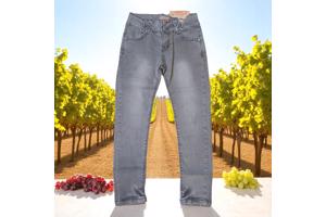 Skinny Stretchy jeans grijs 134