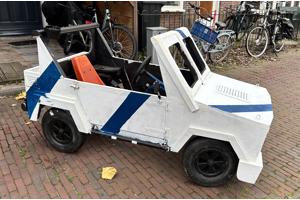 Skelter met politie opbouw