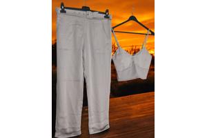 2 delige zomer set grijs M
