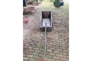 Aluminium fietskar. Voor allerhande gebruik.