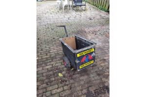 Aluminium fietskar. Voor allerhande gebruik.