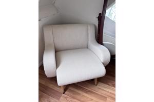 beige stoel/fauteuil