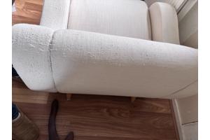 beige stoel/fauteuil