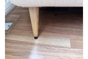 beige stoel/fauteuil