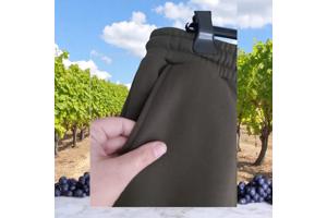 Heren joggingspak khaki wit zwart XXL