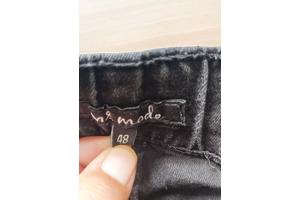 MS mode stretchy jeans zwart 48