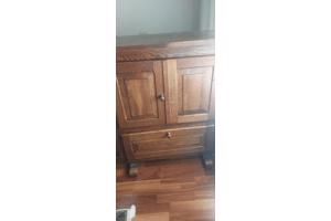 Mooie houten tv kast