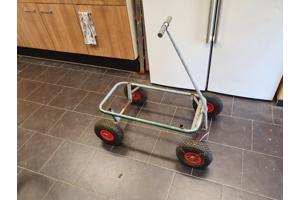 ijzeren onderstel bolderkar