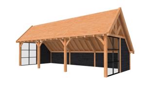 Tuinhuis douglas Classico 1: 1050 x 400 cm