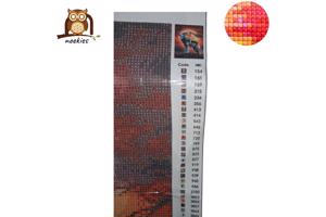 nr 1 Diamond Painting wolf 50x40cm (vierkant)