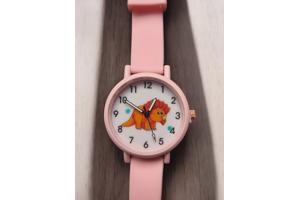 Horloge voor Kinderen - Dino - Kast 34 mm - Roze