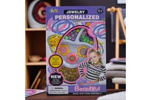 Maak je eigen armband paars vanaf 6 jaar