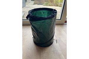 Afvalgrijper 95 cm met herbruikbare en opvouwbare verzamelzak