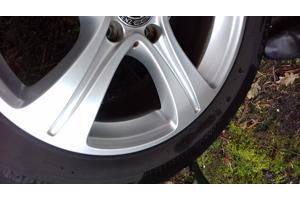 Lichtmetalen velgen + banden 17” voor mercedes E winterset