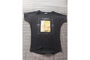 Glo-story t-shirt 1995 zwart glamour glitter one size