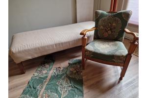 Leuke feauteil en sofa ( opnieuw bekleden)