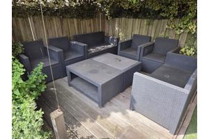 Tuinset met kussens