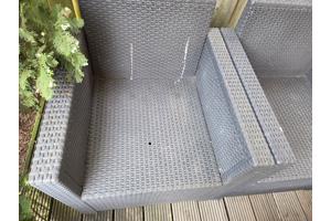 Tuinset met kussens