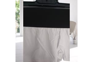Mini rok met laagjes van kant wit L/XL