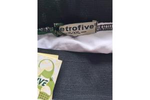 Mini rok met laagjes van kant wit L/XL