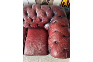gebruikte Chesterfield bank 2,5 zits