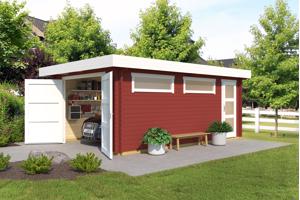 NIEUW Modern houten garage Canberra