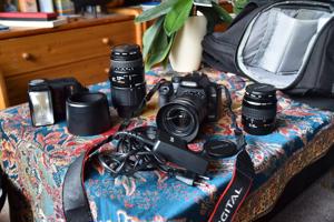 canon eos 1000 digitale reflexcamera set