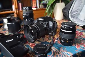 canon eos 1000 digitale reflexcamera set