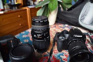 canon eos 1000 digitale reflexcamera set