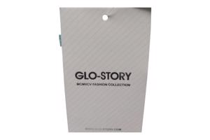 Shirt jurk tropical dog turquoise S