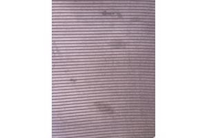 3-zits bank roze ribstof