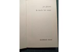 Jos Ghysen  -  Ik dacht het maar