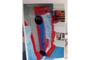 Stukken om kinderbedden te bouwen