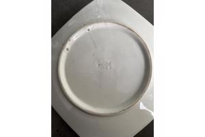 Vintage decoratief bord