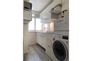 Complete kleine keuken (270cm boven, 150cm onder)