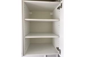 Complete kleine keuken (270cm boven, 150cm onder)