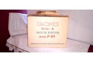 GOKO Dual 8mm Movie Editor Model P-65