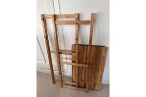 Ivar stellingkast plank en staanders