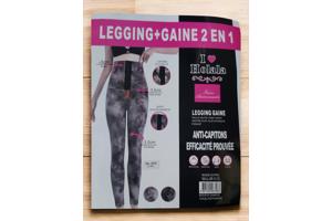 Holala 2 in 1 Push Up legging met haakjes L/XL