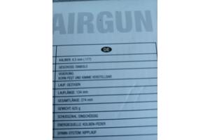 Ruger Mark 4 luchtpistool nieuw.starters pakket