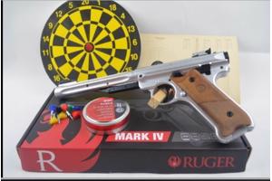 Ruger Mark 4 luchtpistool nieuw.starters pakket