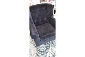 Mooie zwarte stoel