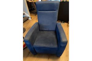 Fauteuil met voetensteun