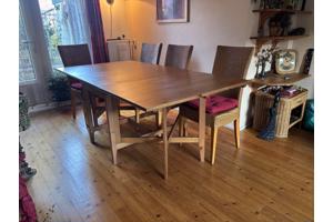 Eettafel, uitklapbaar